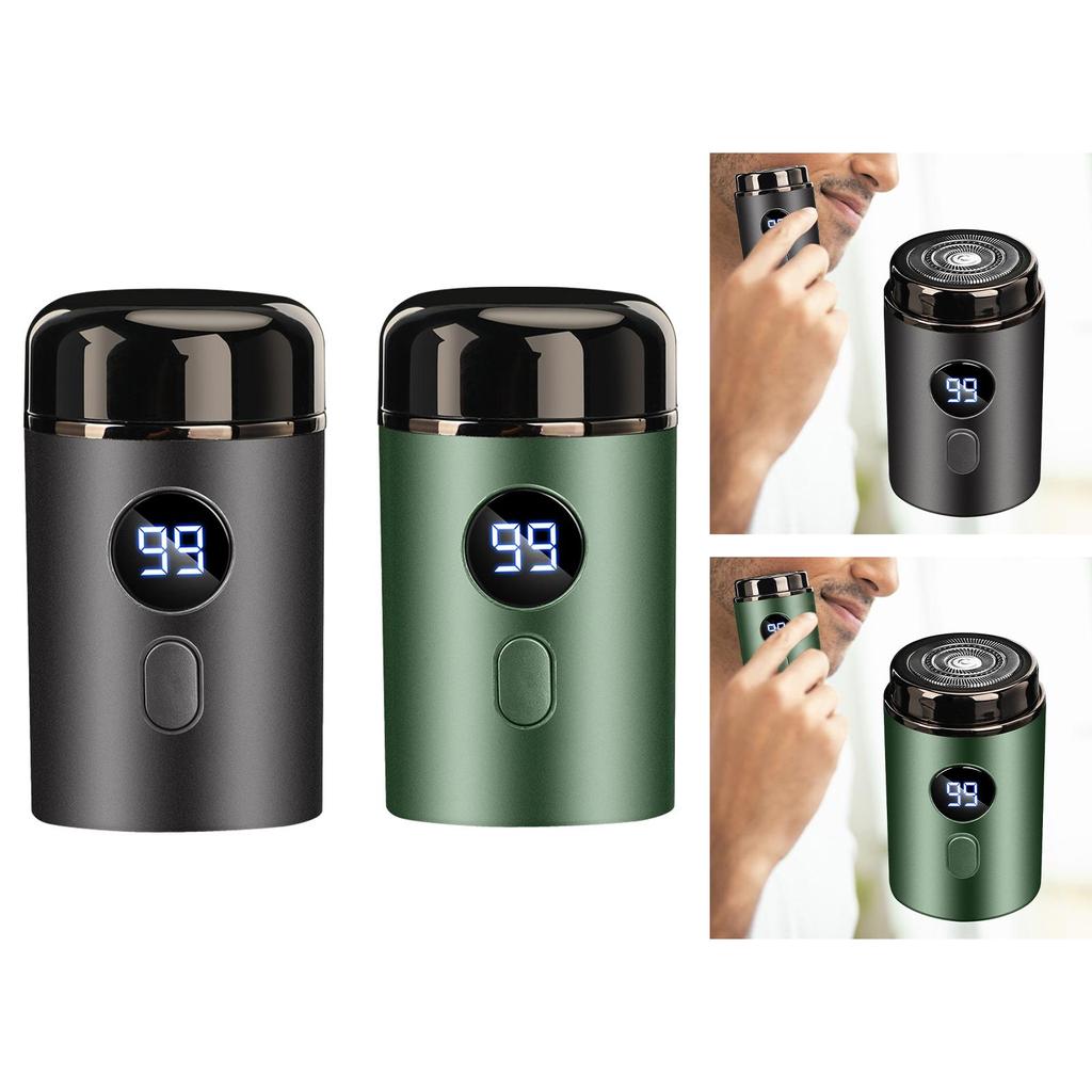 Електробритва для сухого та вологого використання. Портативна бритва для подорожей