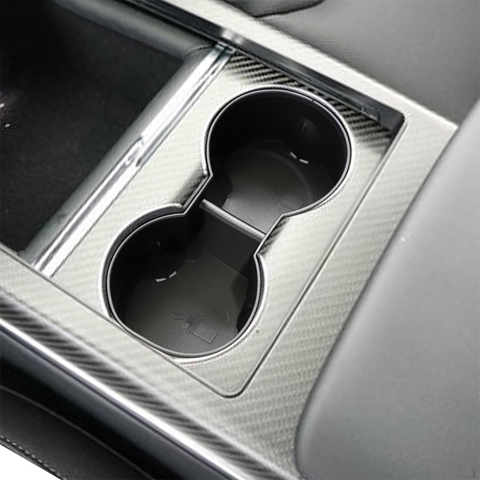 Center Console Cup Holder Insert Organizer Water Drink Bottle Stand Model S