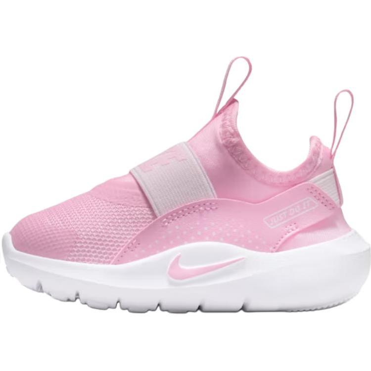Nike Flex Runner 4 TD Medium Soft Pink Baby Sneakers Pink-Foam White IF2895-600 22