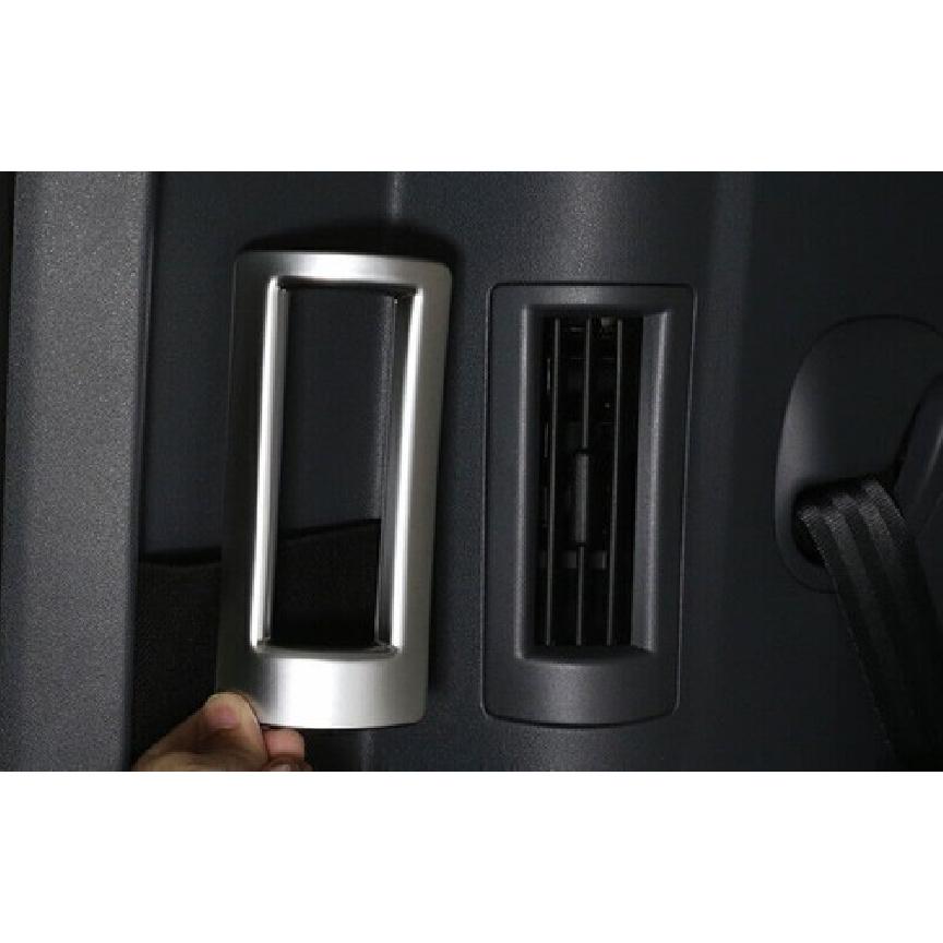 Fit For Defender 110 - Matte Silver C Pillar Air Outlet Vent Cover Trim
