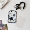 Durable with Card Holder Gradient Color Stars Idol Photo Card Storage Case Bag Pendant
