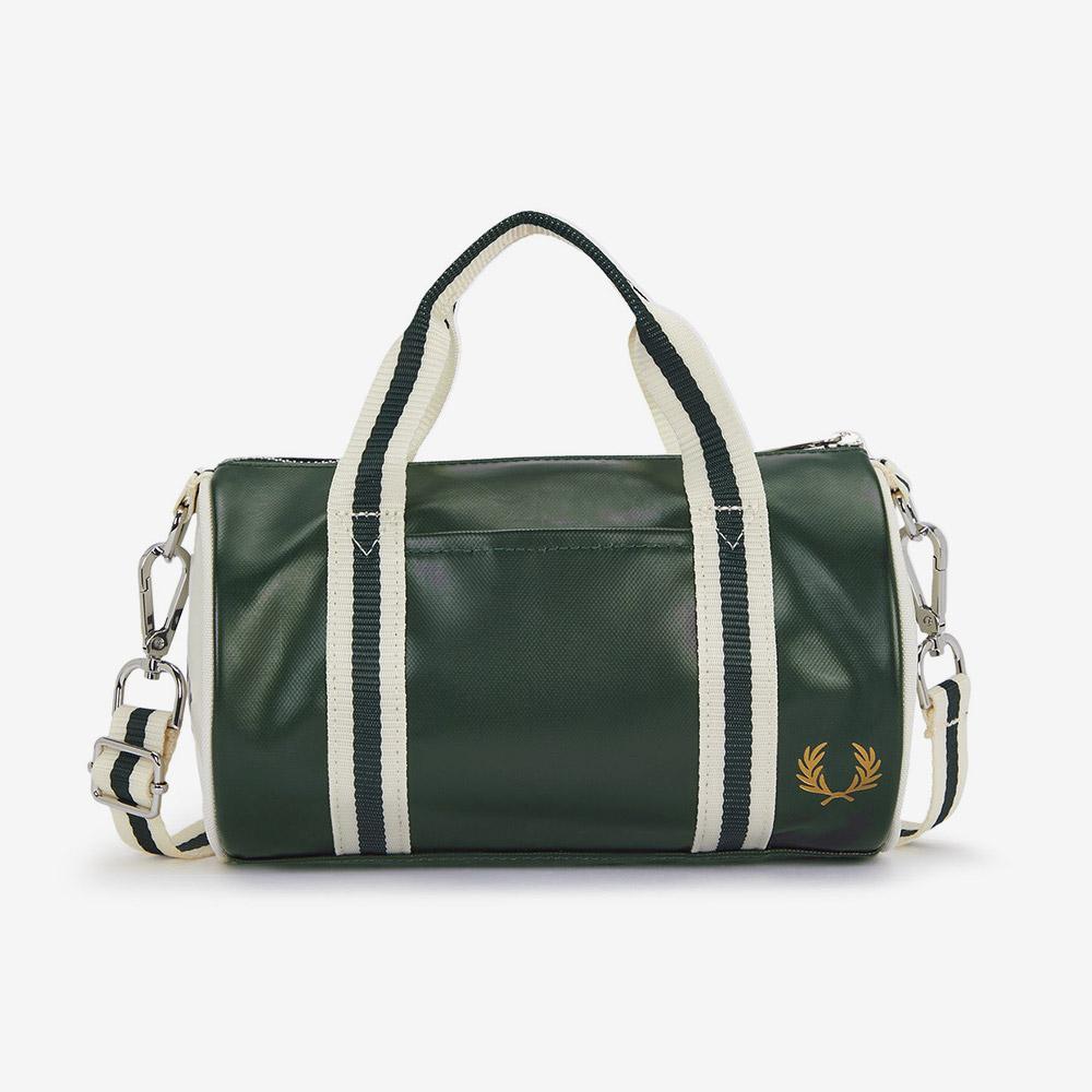 Fred Perry Classic Mini Barrel Bag - Night Green/Ecru Cfpu2539256-T11