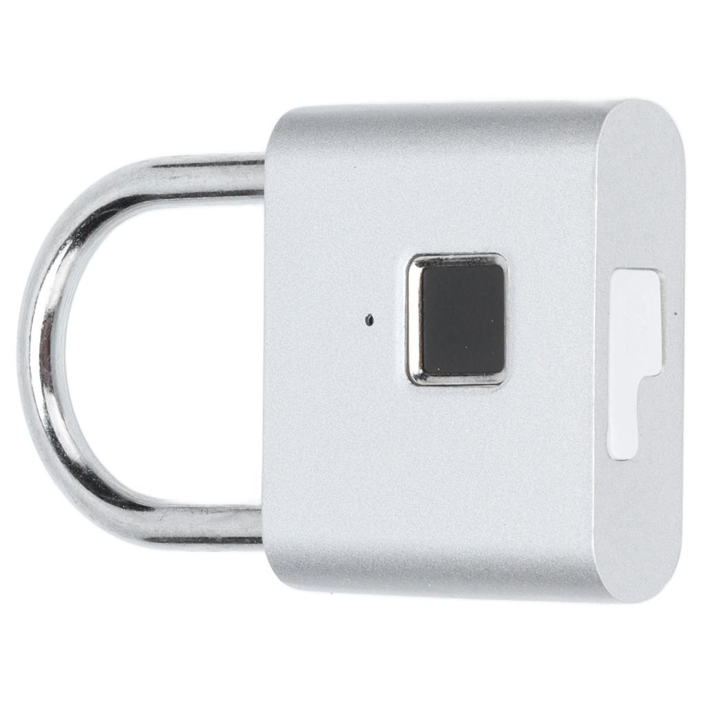 Fingerprint Padlock Zinc Alloy Smart Home Cabinet Door Dormitory Locker Fingerprint Lock