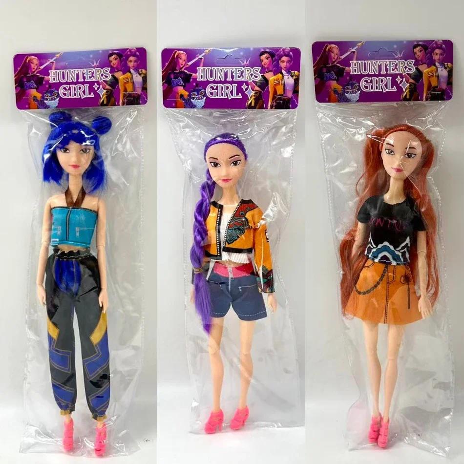 $Demon Hunters  NEW Anime KPop  Doll Vinyl Toy Rumi Mira zoi Character vinyl mask figurine Birthday Gift Fan Club Gifts_@