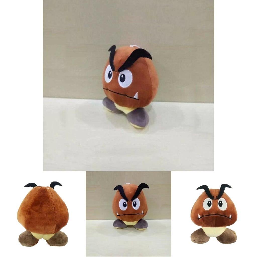 Soft And Huggable 6'' Super Mario Bros. Sad Goomba Plush Doll Toy For Comfort