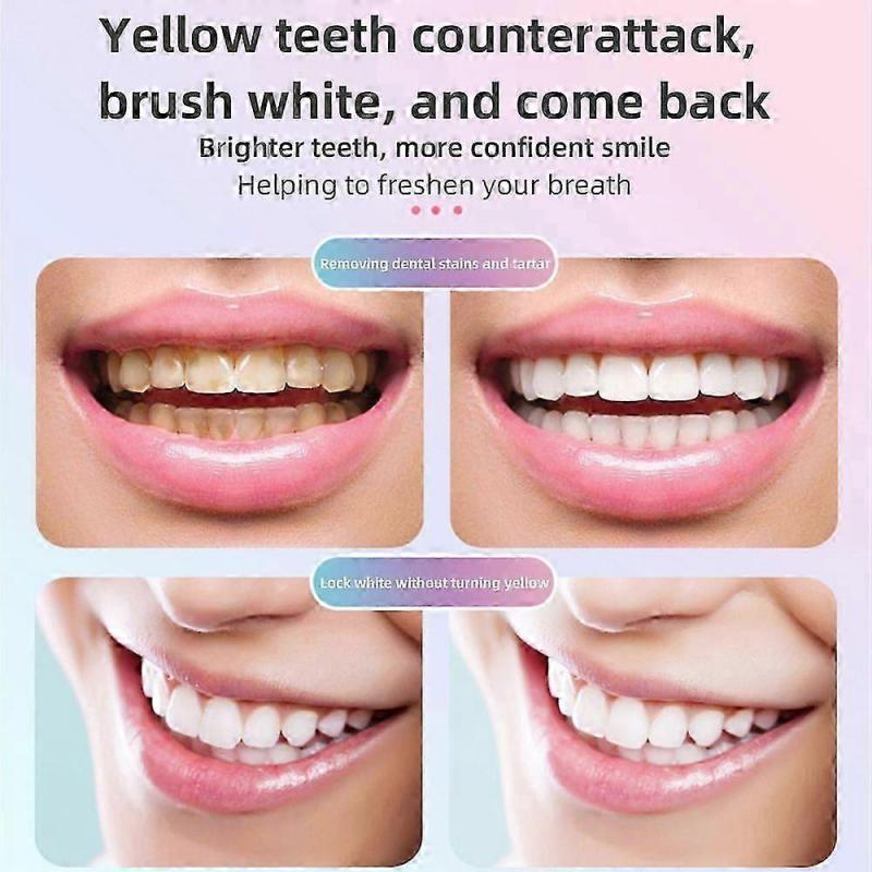 3Pcs Nicotinamide Teeth Whitening Toothpaste Foam Baking Tooth Paste Stain Remove