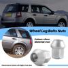 20Pcs For Cadillac Buick New Lacrosse Land Rover Freelander 2 Evoque Wheel Lug Bolt Stud Nut Fit LR001381 Silver