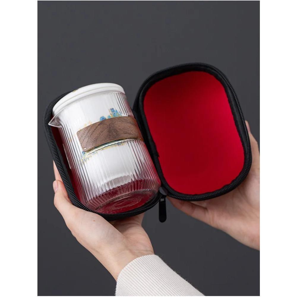 High Grade Chinese Tea Travel Teaset Kungfu Teapot Ceramic Portable Teacup Gaiwan  Teaset Teaware Sets Drinkware Tea of Ceremony