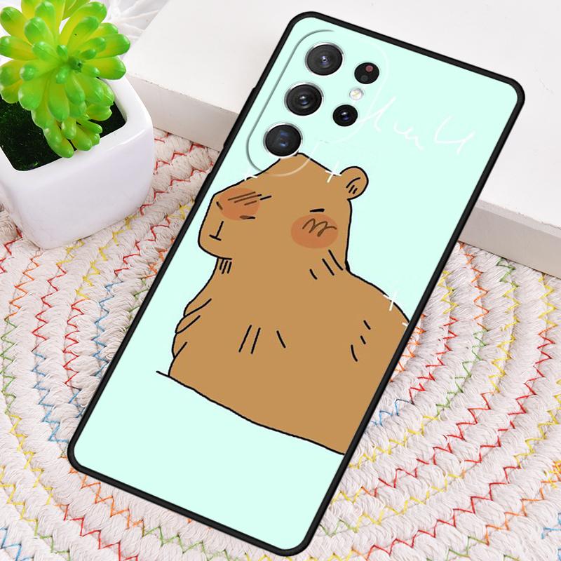 

Guinea pig Funny Cartoon Silicone Phone Case For Samsung Galaxy note 10 pro S26 S25 S24 S23 S22 S21 Plus S25Ultra Capa Cover Galaxy S23+