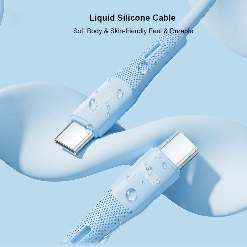 Kabel T-Phox Gentle Usb-C/Usb-C 60W 1M Black