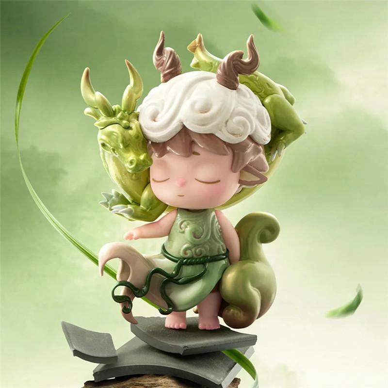 Mimi Echoes Of Mountains And Rivers Series  Trendy Cute Collection Desktop Ornament Toy Girl Xmas Birthday Gifs