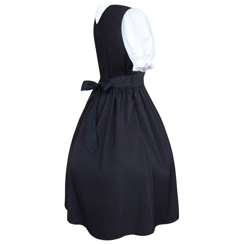 Women's Medieval Renaissance Slimming Bow Performance Costume Skirt