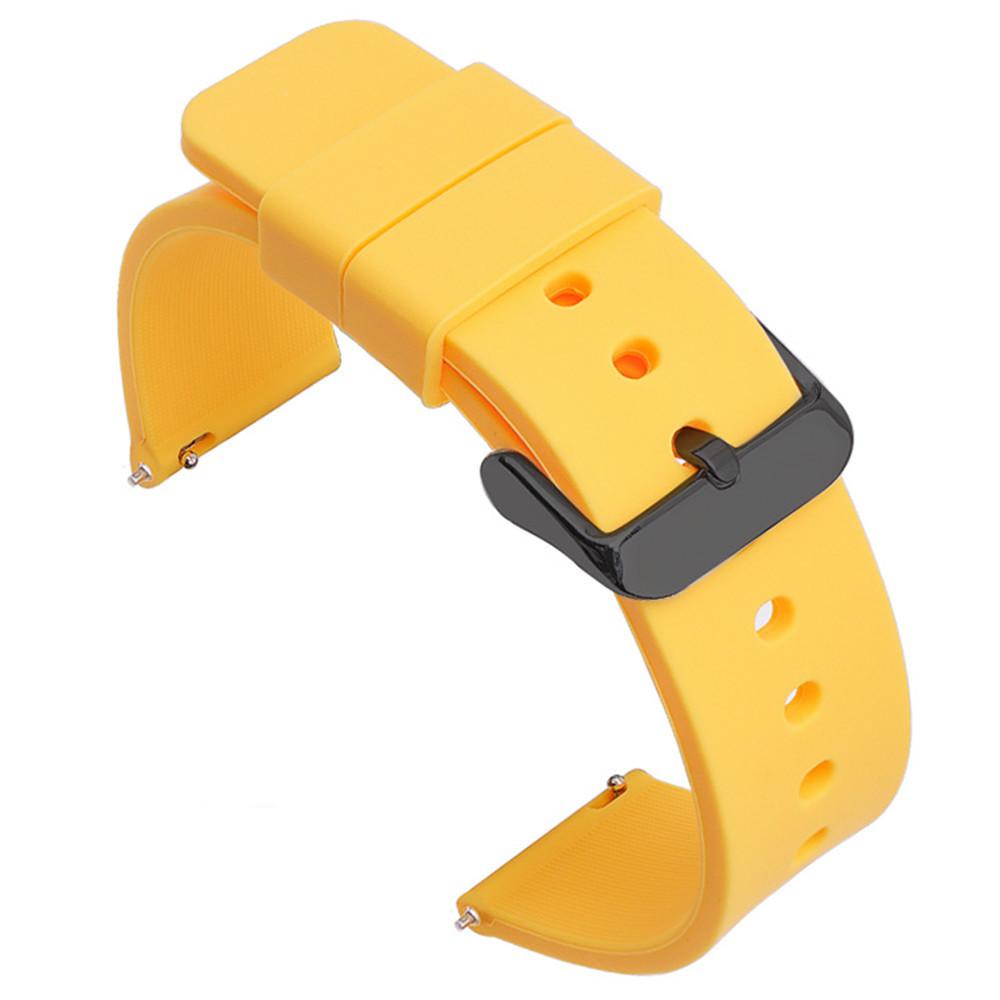 16 18 19 20 21 22 24mm Quick Release Silicone Waterproof Watch Strap for Universal Sport  Watch Bracelet Accessories with Tool