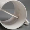 PVC Regulating Valve Round Pipe Air Volume Valve Portable Check Valve  Ventilation