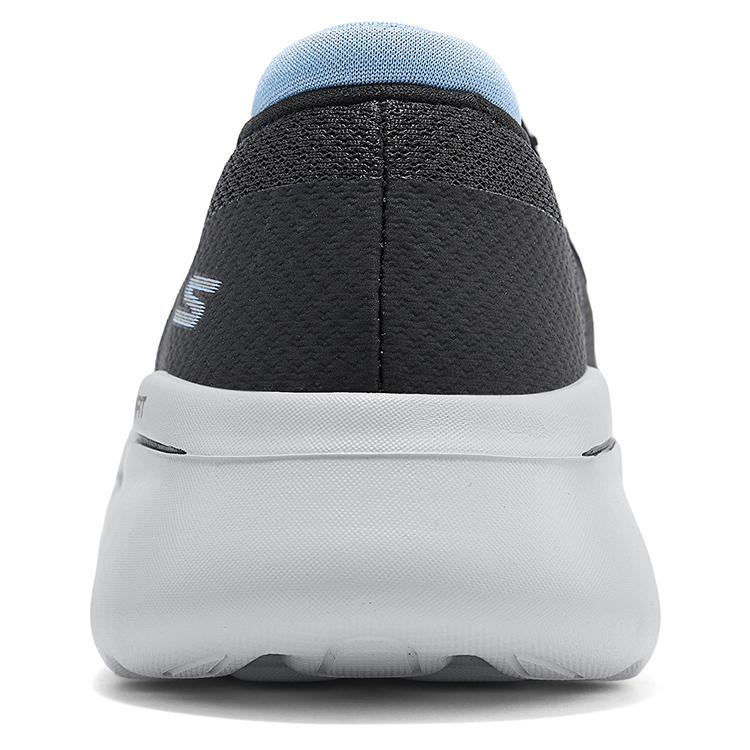 Skechers Sport Series Fashion Comfortable Durable Breathable Low-Top Casual Shoes Women Sneaker Black Blue 125841-BKBL