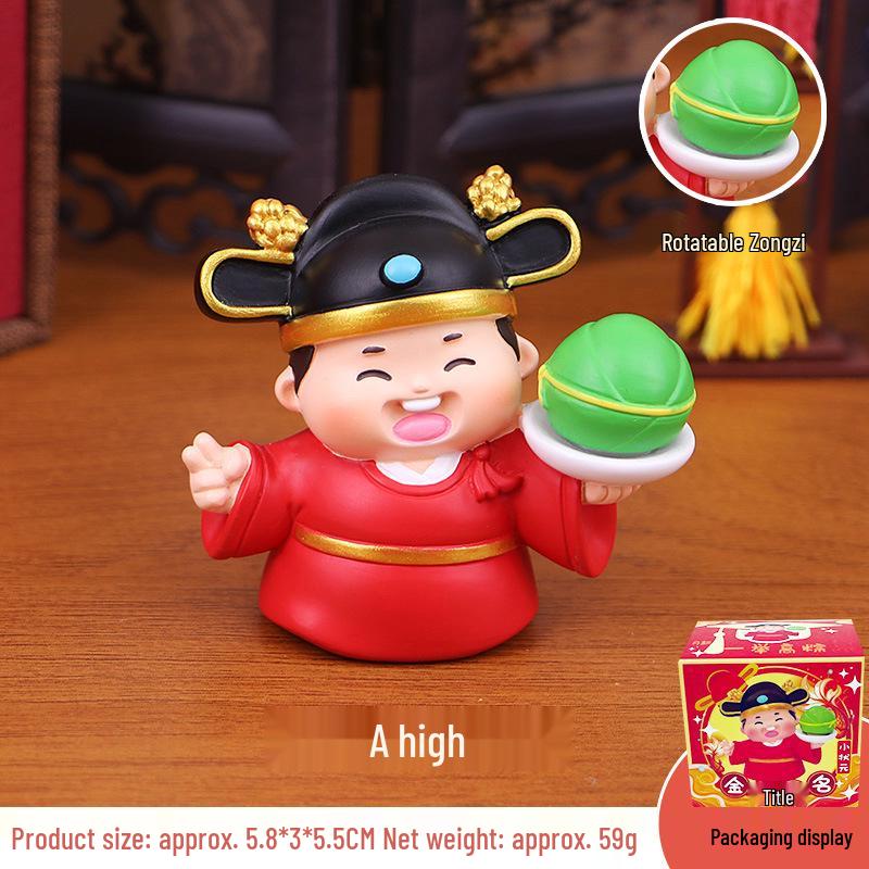 Gott der Prüfungen Kleiner Gelehrter Ornament - Perfektes Gaokao Geschenk für die Einschulungszeit