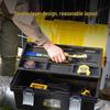 Deli 23-inch Outdoor Metal Buckle Toolbox
