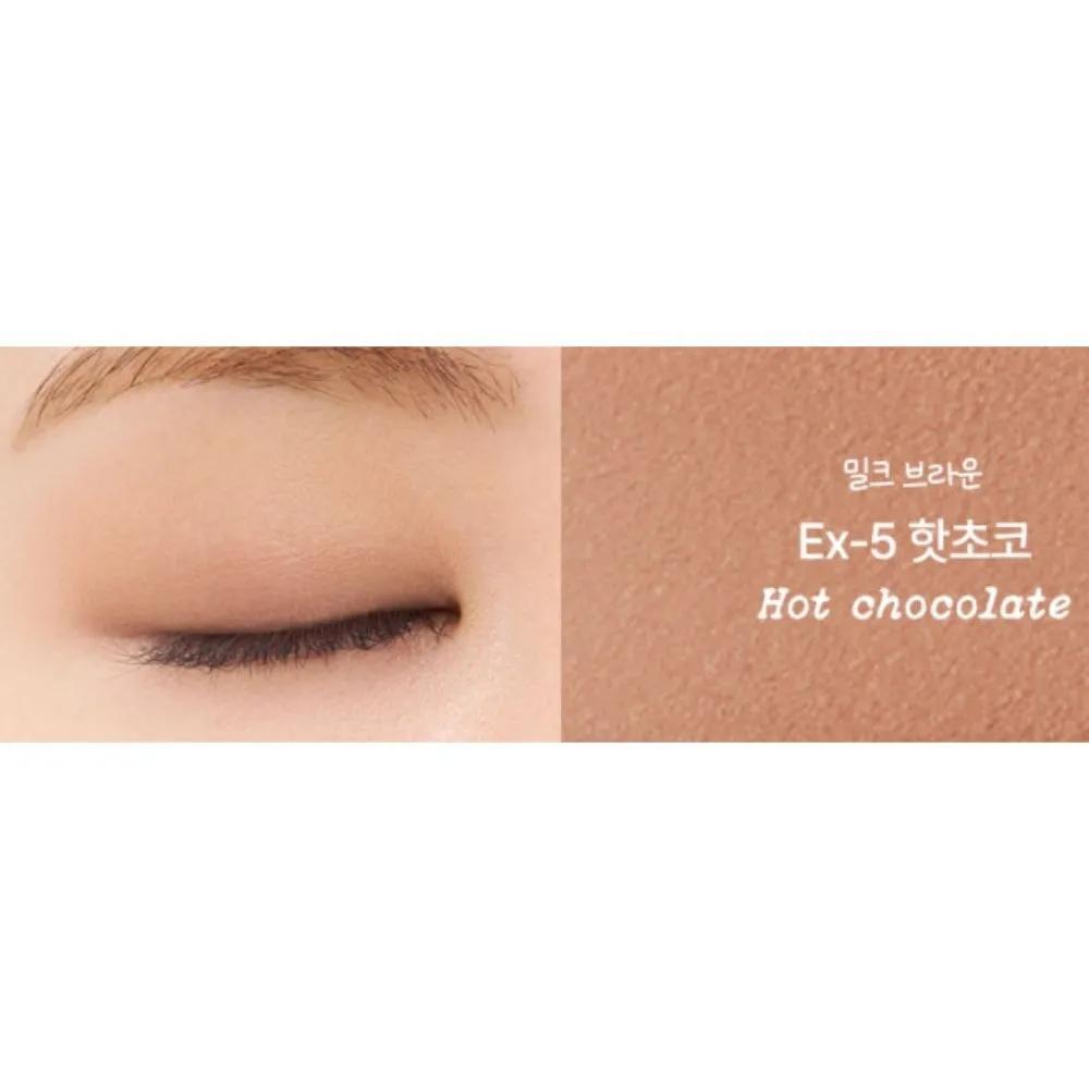 Kate Eye Shadow Liquid Matte Color Payoff & Adhesion EX-5 Hot Chocolate