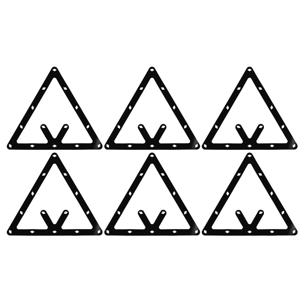 6pcs Magic Ball Rack Holder Billiard Ball Rack