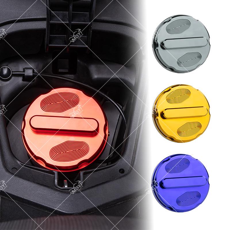 Aluminum Alloy Fuel Tank Cap for Motorcycle Mods (PCX/ADV/CLICK/GIORNO)