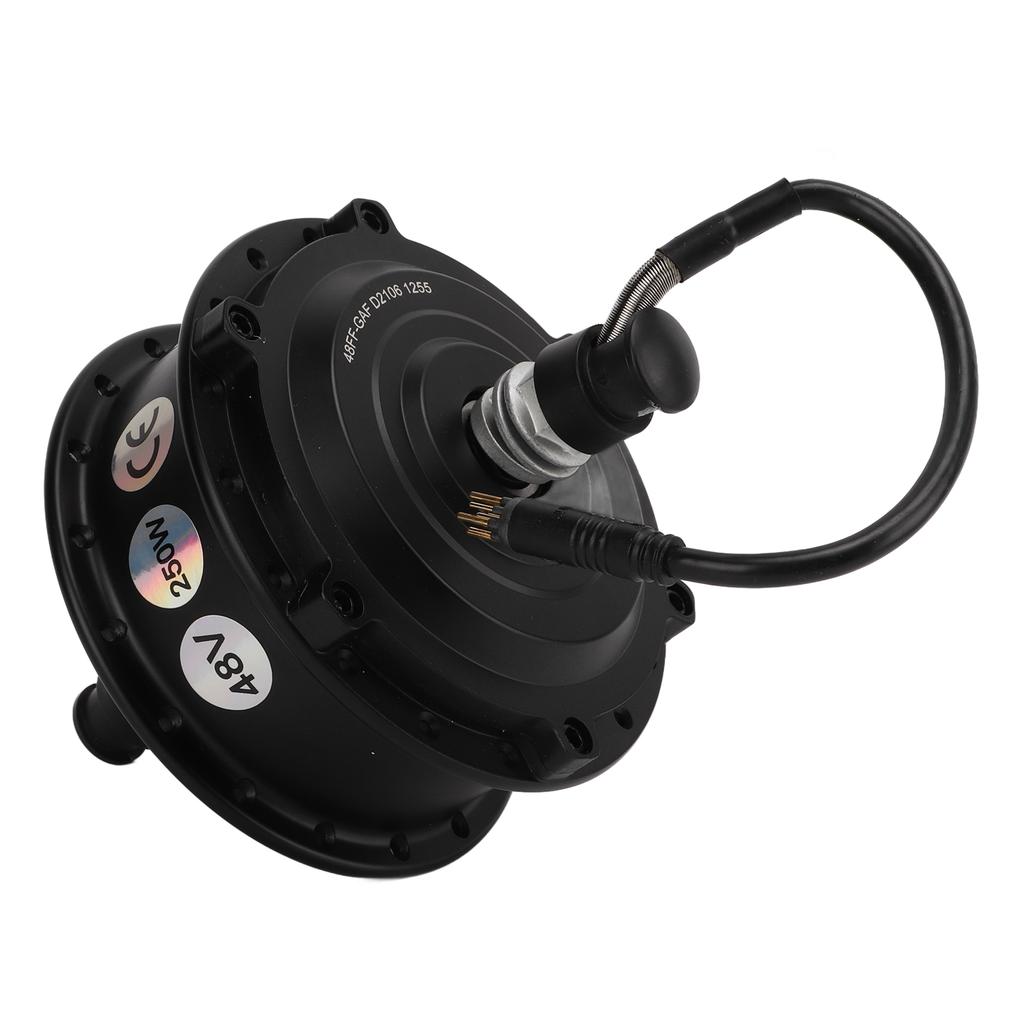 48V 250W Brushless Gear Hub Electric Bike Motor Kit Noiseless Operation Electric Bike Motor Set26in