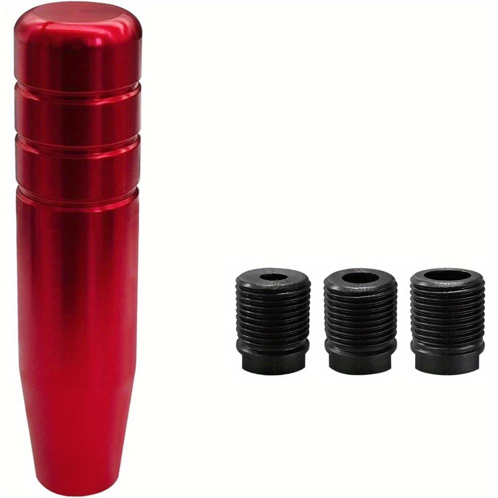 5" Heavy Weighted Shifter Knob, Gear Shift Knobs, Car Shift Knobs with 3 Threaded Adapters, Universal Car Gear Lever Metal Stick Shift Handle