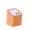 Wood Base Price Tag Holder Acrylic Window Acrylic Label Stand Display Stand  Jewelry Display