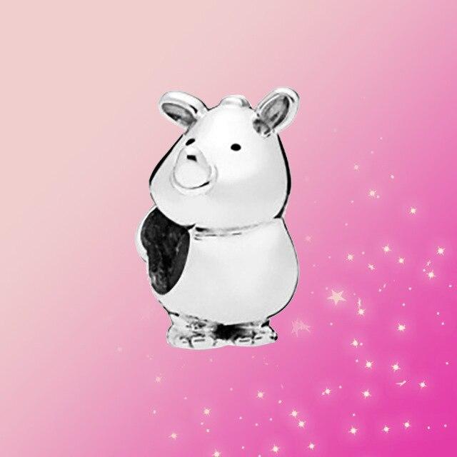 

Шарм из стерлингового серебра 925 пробы, Рождественский медведь, подвеска Dagle, бусина в виде пингвина, подходит, оригинальная мода для браслета, женское ювелирное изделие, подарок