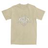 Man T-Shirt Mgla Black Metal Music Logo T Shirts Leisure Beach Tees Vintage Custom Logo 100% Cotton Tops Gift