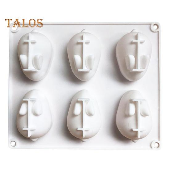 

Форма для шоколада, легко чистящаяся, сделай сам, безопасная, надежная, милый кролик, десертная форма для шоколада, кухонные аксессуары