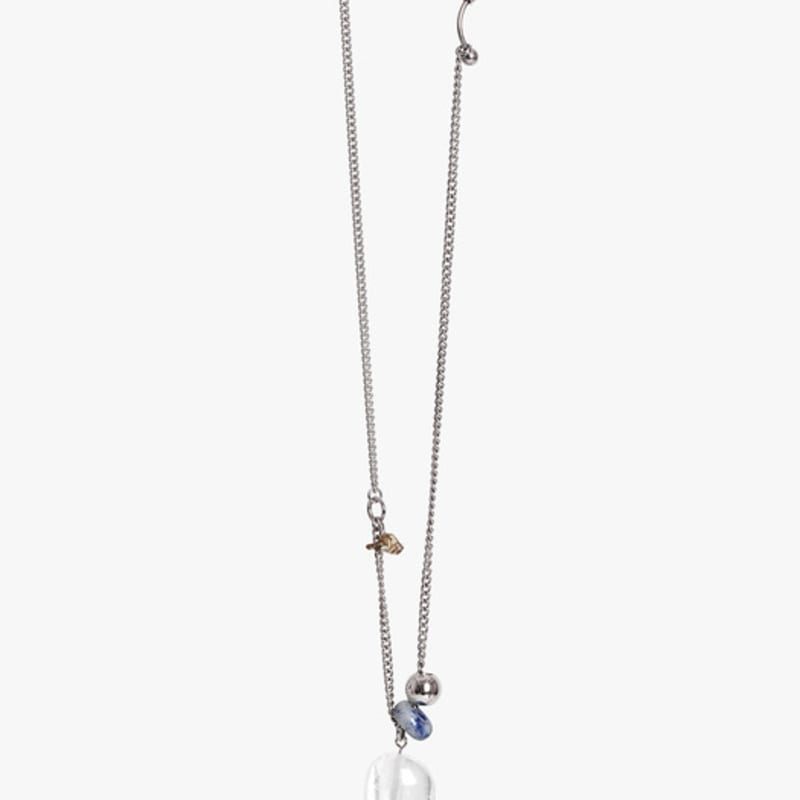 HYPNOTIZE GEMSTONE LONG NECKLACE