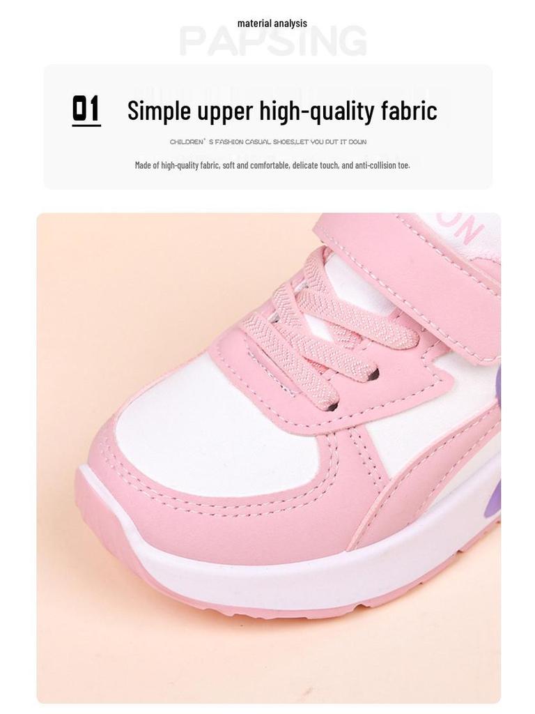 Children's Breathable Cartoon Canvas Shoes - White, Wear-Resistant, Low-Top, Flat, Casual for Little Boys and Girls