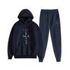 Hot-selling European and American Singer Travis Scott Casual Hooded Sweater Couple Suit