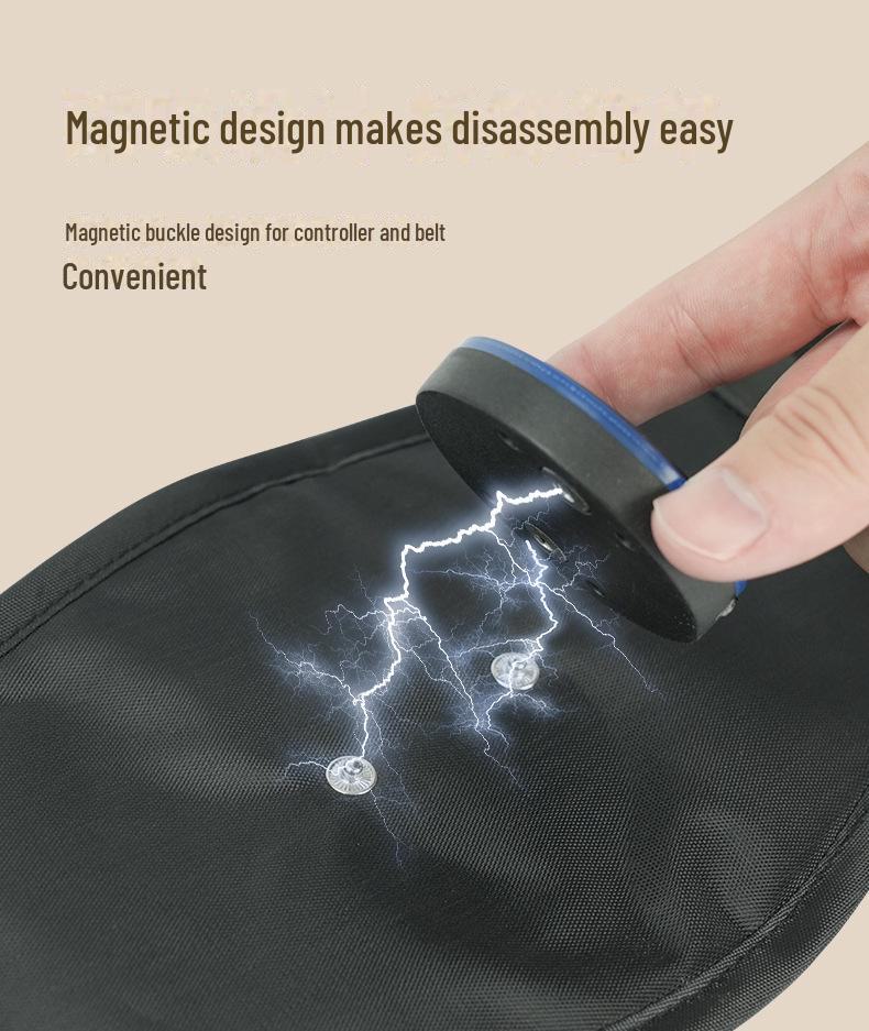 Inteligentny pas wibracyjny do masażu brzucha