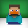 TUBBZ First Edition Steve Collectible Vinyl Rubber Duck Figure - Official Minecraft Merchandise - TV, Movies & Video Games