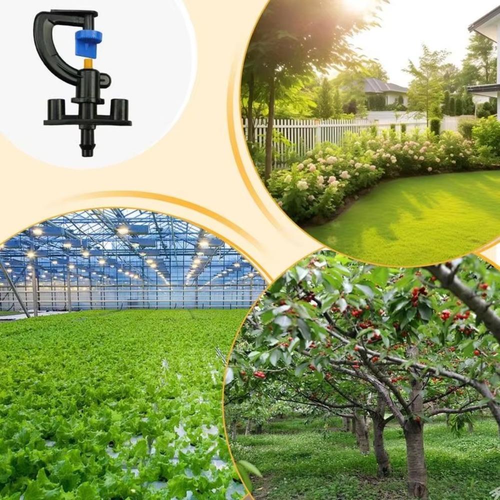 20pcs 180/360 Degree Garden Sprinklers Micro Sprinkler Hanging Nozzle Garden Irrigation