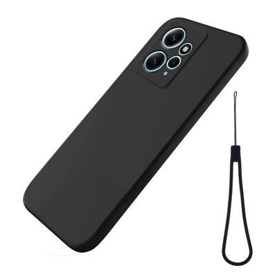For Xiaomi Redmi Note 12 4G Global Pure Color Liquid Silicone Shockproof Phone Case