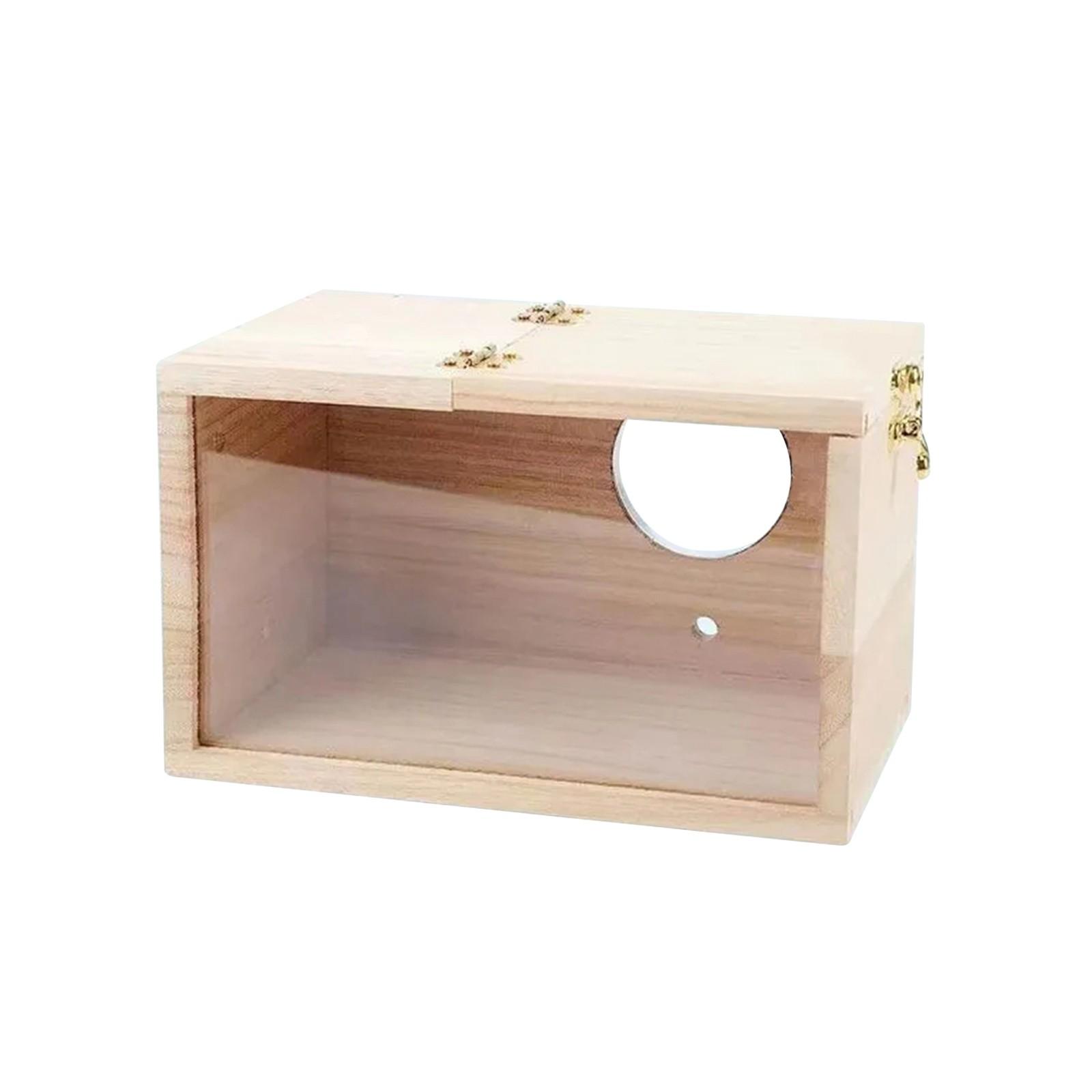 

Ящики из натурального дерева для разведения, клетки для птиц, места гнездования птиц, станции кормления