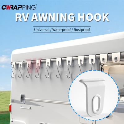 5/10Pcs Heavy Duty Coat Hangers Suction Cups Caravan Accessories Tent Fixing Hooks Camping Accessories Motorhome Equipment RV