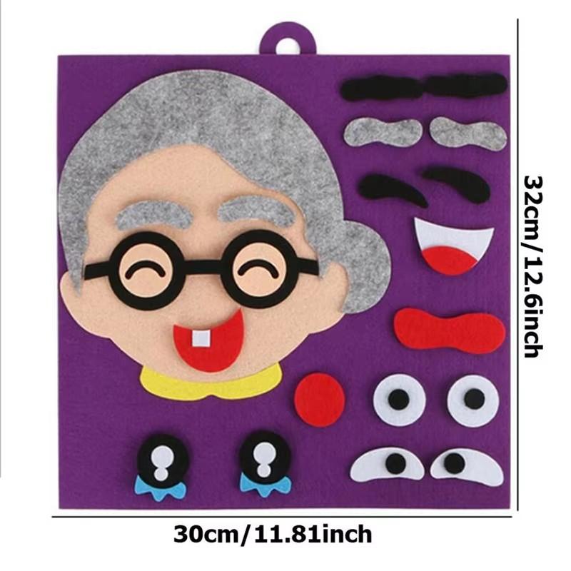 Peuter Montessori Wiskunde Viltbord Speelgoed Vinger Getal Leren Tellen Kleuterschool Manipulatieve Materialen Leren Educatief Speelgoed TMZ