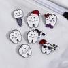 Cross-border Fun Teeth Series: Love Teeth Gum Protecting Cartoon Brooch Gift