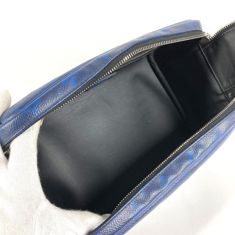 Louis Vuitton M30849  Taigalama dopp-kit Pouch Hand Bag Clutch Bag blue