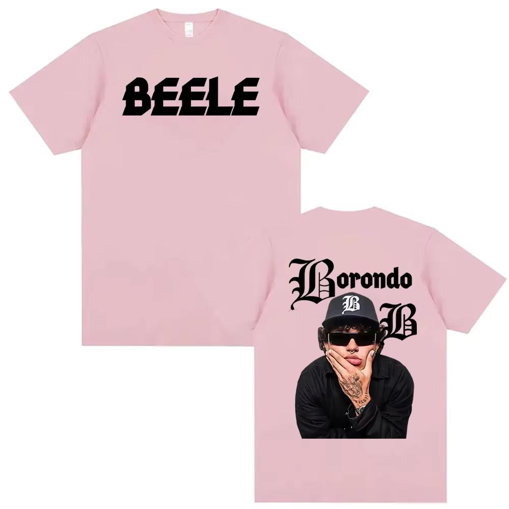 Rapper Beele Borondo Album Logo Graphic Tshirts Men Women Harajuku Vintage Hip Hop Punk T Shirt High Quality Short Sleeve Top