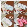 Cute Korean Style Nylon Pencil Case With Large Capacity For Girls And Ins Fans
