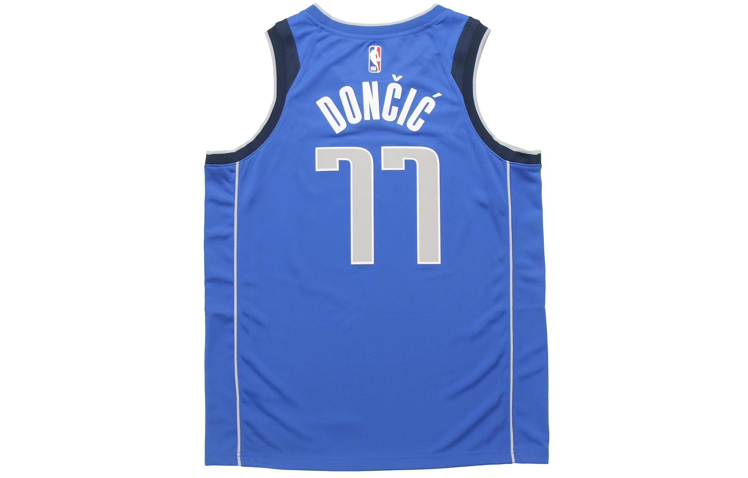 Nike Dallas Mavericks Luka Doncic Icon Edition Swingman Trikot 864469-487 L