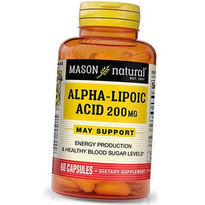 Alpha Lipoic Acid Capsules, Alpha Lipoic Acid 200, 60caps (70529001)