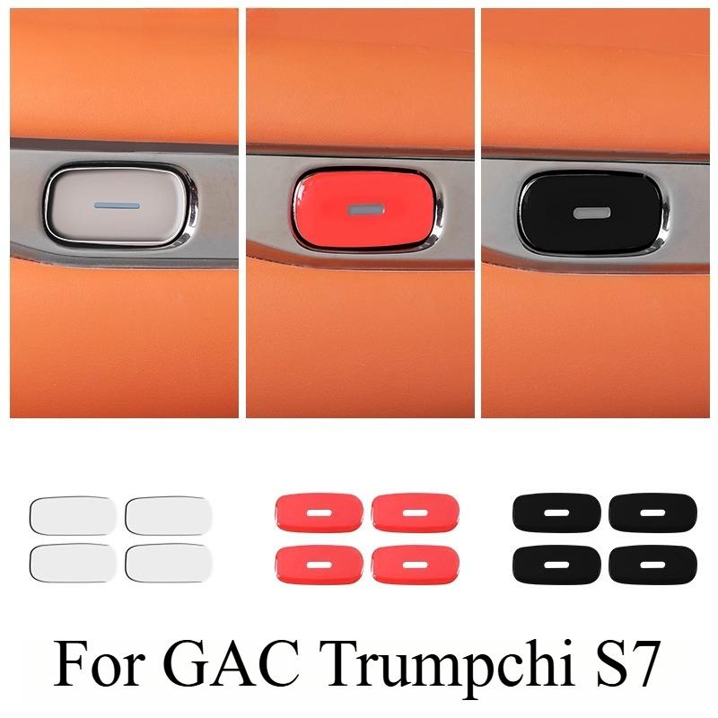 For GAC Trumpchi S7 Special Door Switch Prompt Sticker Electronic Button Warning Film Car Interior Accessories Automobiles