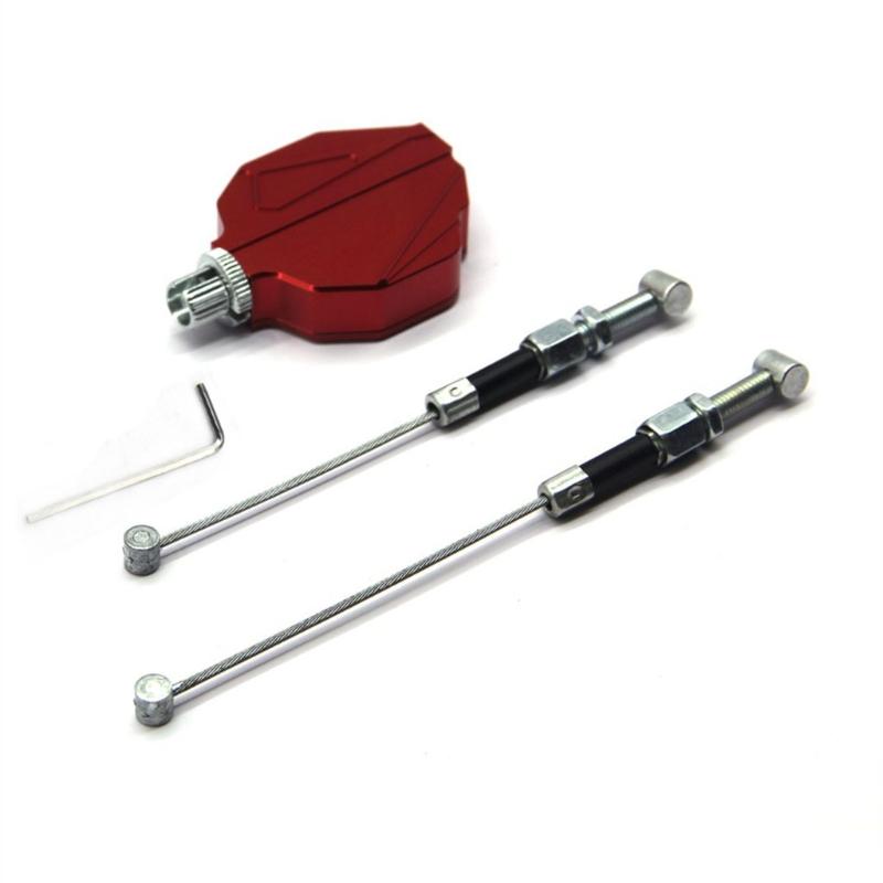 

Алюминиевый трюковой рычаг сцепления Easy System Set Pull Cable Lever для мотоцикла Dirt Pit Bike красный