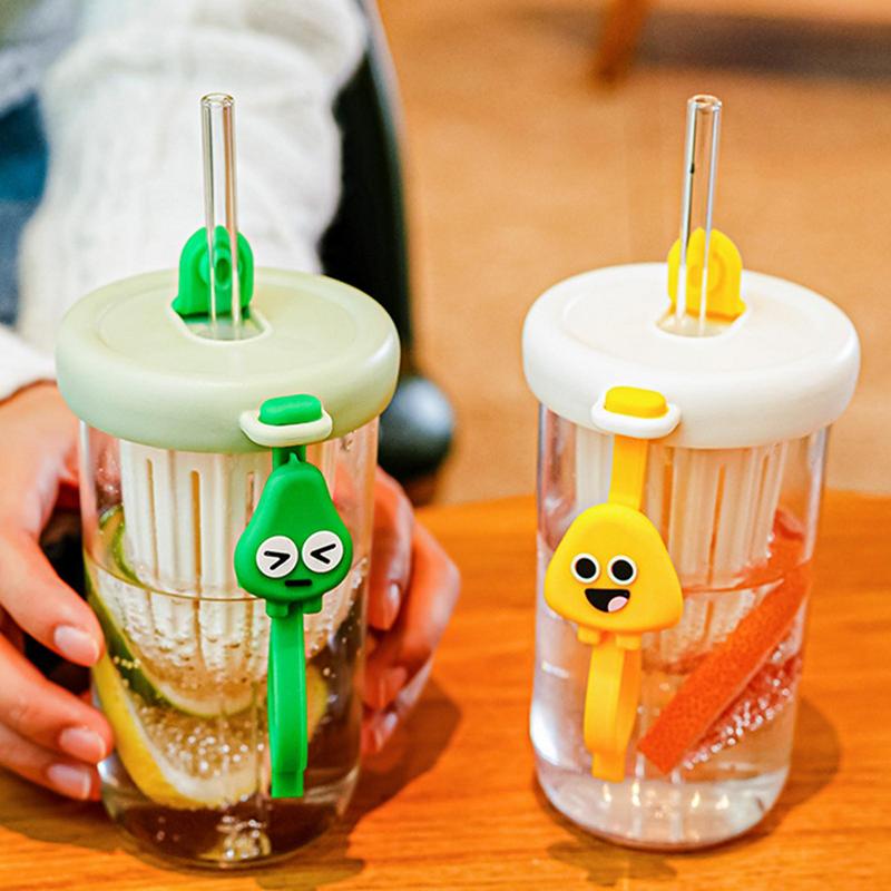Iced Coffee Tumbler Cute Food Grade Portable Kitchen Cold Brew Cup Lightweight Insulated Mugs Water Bottle Drinkware For Hiking
