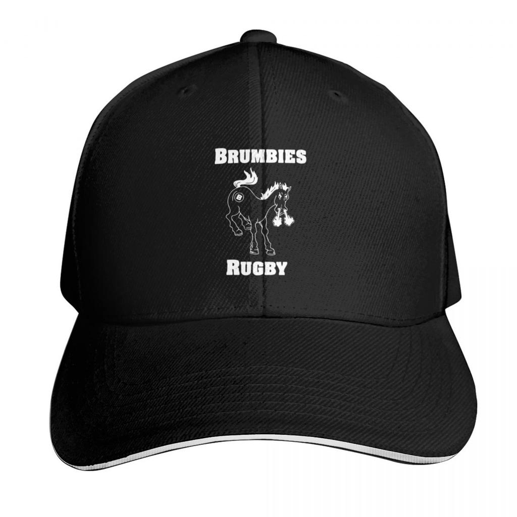 Brumbies Rugby Winnipeg White Logo Baseball Cap Horse Hat Fishing cap Luxury Unisex cap Military Tactical Unisexs Hats Womens